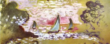  abstrakt malerei - Les voiliers abstrakter Fauvismus Henri Matisse